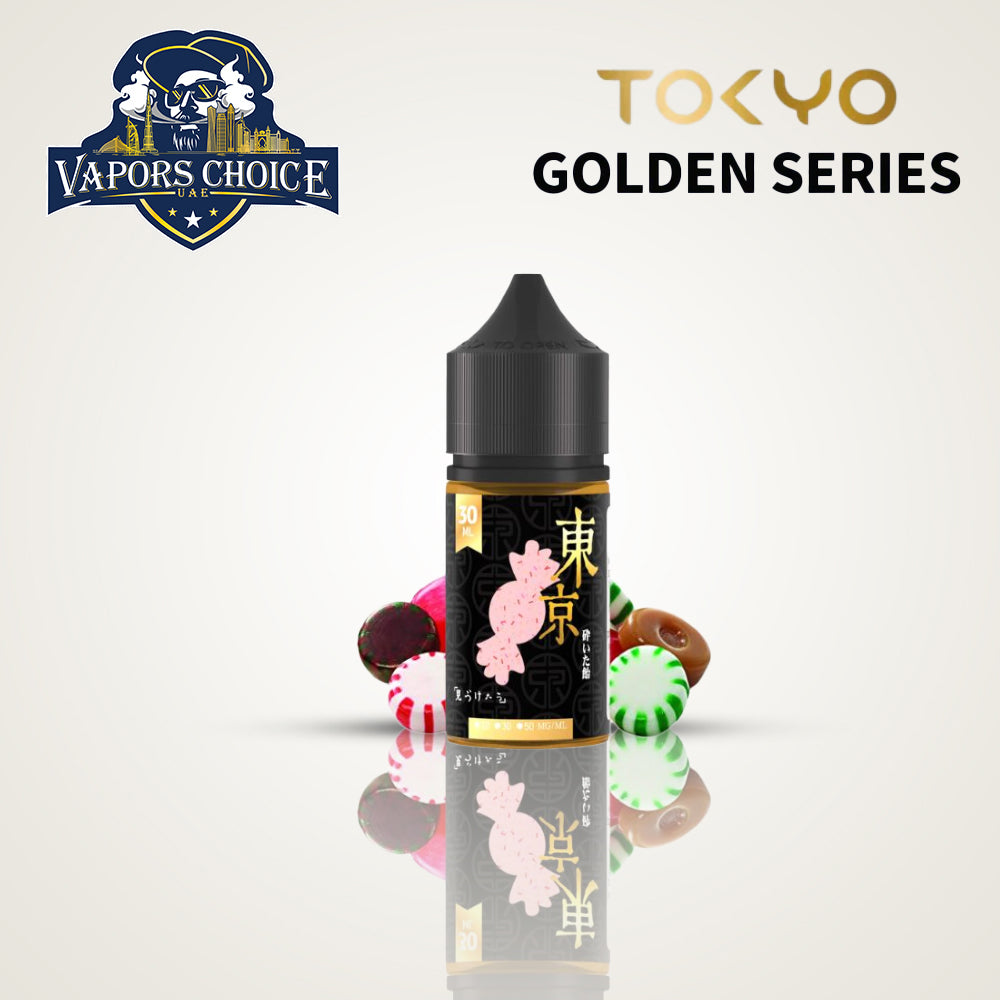 TOKYO E-JUICES SALTNIC 30ML GOLDEN SERIES Candy Crush UAE Ajman